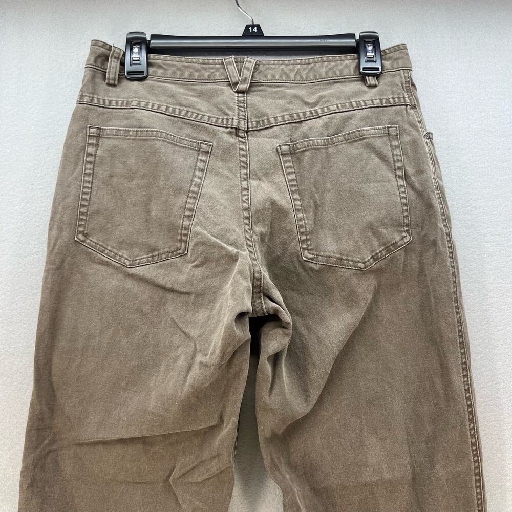 Duluth Trading Co. Jeans Women's 8x29 Brown Duluth Flex FH Work Pants Normcore - Picture 10 of 12